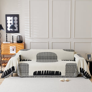 Soft Cozy Chenille Sofa Throw Blanket and Sectional Seat Covers, Scratch Resistant Sofa Couch Covers