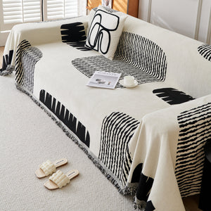 Soft Cozy Chenille Sofa Throw Blanket and Sectional Seat Covers, Scratch Resistant Sofa Couch Covers