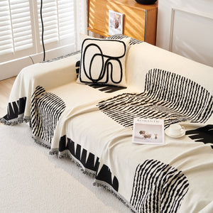 Soft Cozy Chenille Sofa Throw Blanket and Sectional Seat Covers, Scratch Resistant Sofa Couch Covers