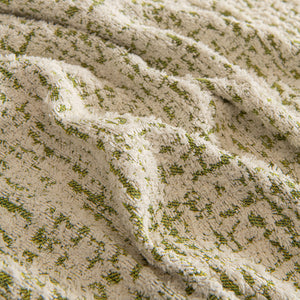 Textured Woven Furniture Protector for Couch, Rustic Farmhouse Sofa Throw Blanket