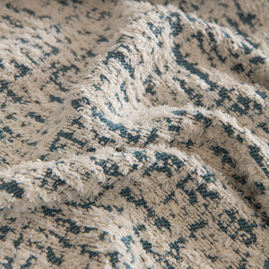 Textured Woven Furniture Protector for Couch, Rustic Farmhouse Sofa Throw Blanket