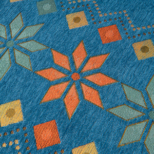 Bohemian Geometric Sofa Throw Cover, Cozy & Protective Ethnic-Inspired Couch Cover