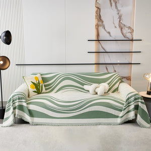 Soft Cozy Curved Throw Blankets for Couch, Sofa, Bed, Travel, Decorative Blankets for Women, Men, Kids Gift