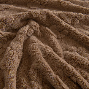 Plush Jacquard Blankets for The Sofa Soft Slipcover Sectional Cover Throws for Sofas