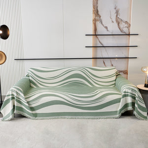 Soft Cozy Curved Throw Blankets for Couch, Sofa, Bed, Travel, Decorative Blankets for Women, Men, Kids Gift