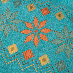 Bohemian Geometric Sofa Throw Cover, Cozy & Protective Ethnic-Inspired Couch Cover