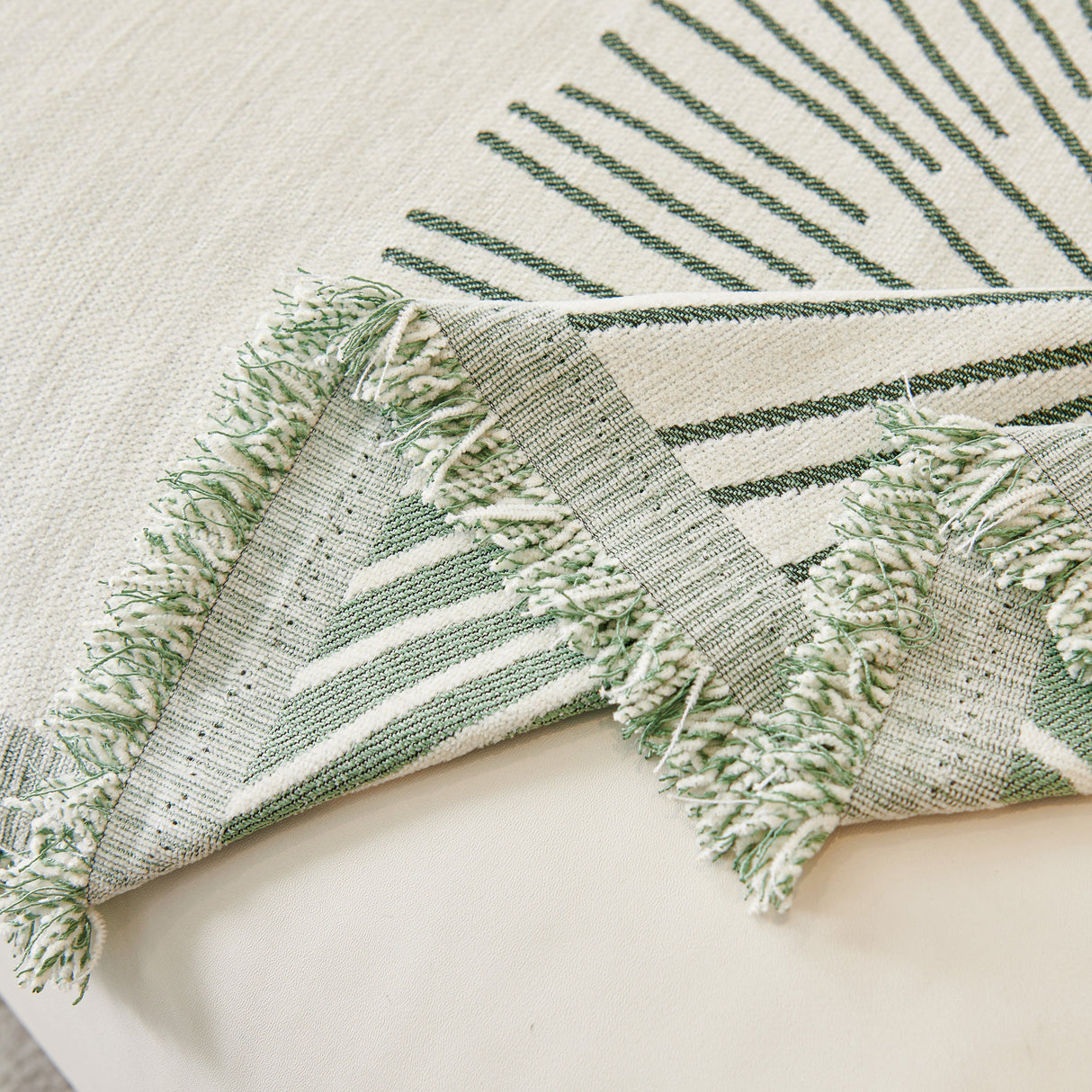 Dandelion Reversible Striped Couch Throw Cover for Living Room Pet Sofa Slipcovers Couch Protector