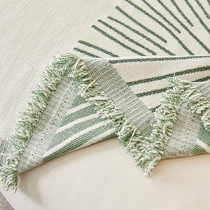 Dandelion Reversible Striped Couch Throw Cover for Living Room Pet Sofa Slipcovers Couch Protector