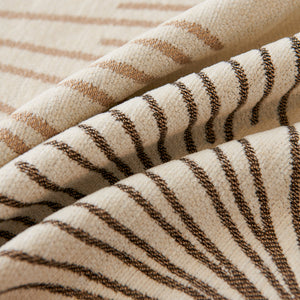 Dandelion Reversible Striped Couch Throw Cover for Living Room Pet Sofa Slipcovers Couch Protector