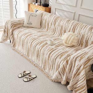 Reversible Sofa Throw Blanket, Couch Cover Sofa Slipcover for Most Shape Sofas