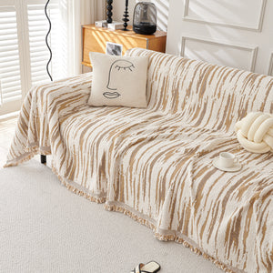 Reversible Sofa Throw Blanket, Couch Cover Sofa Slipcover for Most Shape Sofas