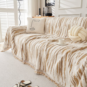 Reversible Sofa Throw Blanket, Couch Cover Sofa Slipcover for Most Shape Sofas