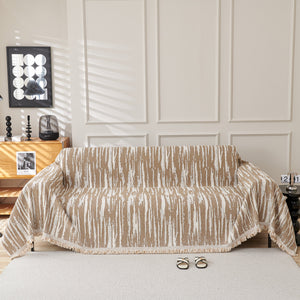Reversible Sofa Throw Blanket, Couch Cover Sofa Slipcover for Most Shape Sofas