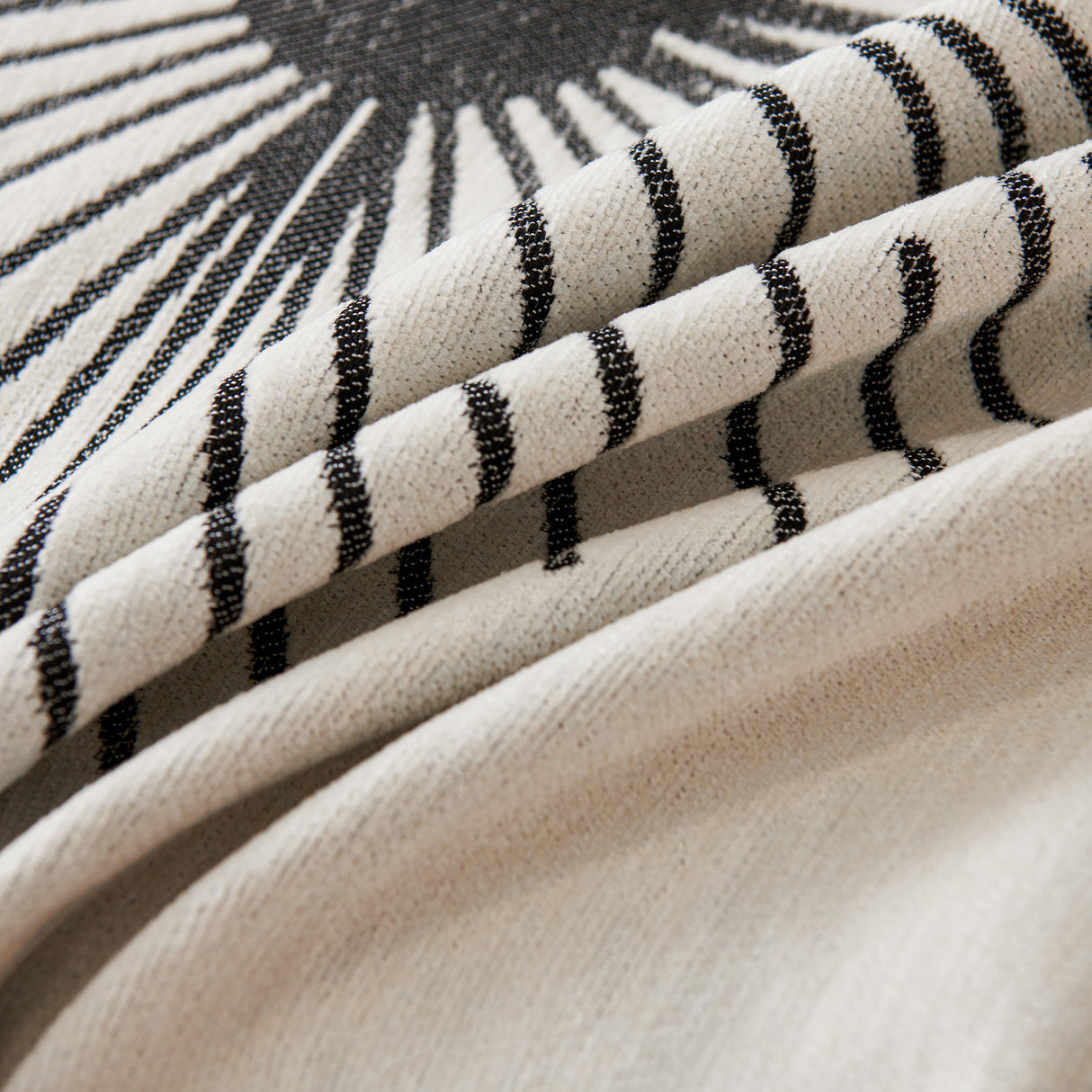 Dandelion Reversible Striped Couch Throw Cover for Living Room Pet Sofa Slipcovers Couch Protector