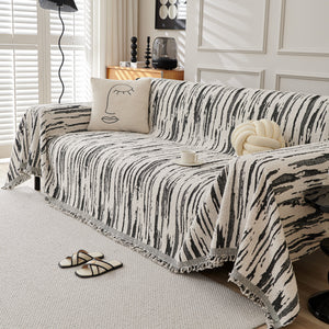 Reversible Sofa Throw Blanket, Couch Cover Sofa Slipcover for Most Shape Sofas