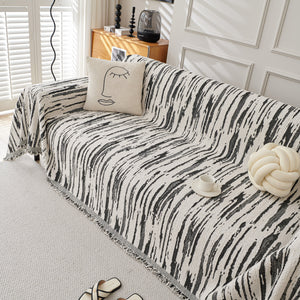 Reversible Sofa Throw Blanket, Couch Cover Sofa Slipcover for Most Shape Sofas