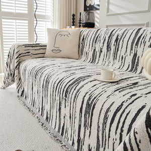 Reversible Sofa Throw Blanket, Couch Cover Sofa Slipcover for Most Shape Sofas