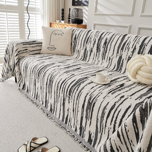 Reversible Sofa Throw Blanket, Couch Cover Sofa Slipcover for Most Shape Sofas