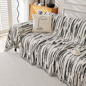 Reversible Sofa Throw Blanket, Couch Cover Sofa Slipcover for Most Shape Sofas