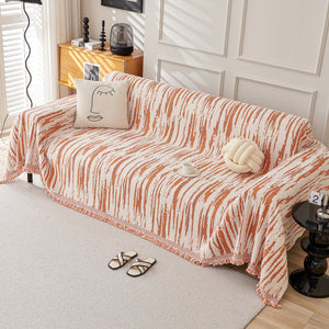Reversible Sofa Throw Blanket, Couch Cover Sofa Slipcover for Most Shape Sofas