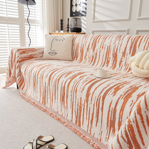 Reversible Sofa Throw Blanket, Couch Cover Sofa Slipcover for Most Shape Sofas