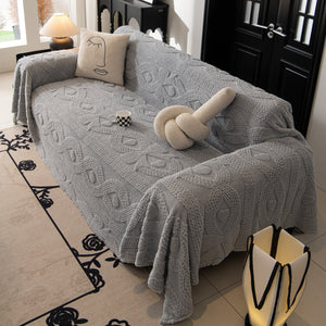 Soft Plush Fleece Throw Blanket for Couch Solid Cute Warm Couch Cover Blanket for Winter