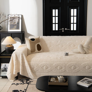 Soft Plush Fleece Throw Blanket for Couch Solid Cute Warm Couch Cover Blanket for Winter