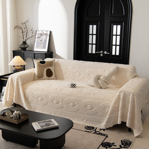 Soft Plush Fleece Throw Blanket for Couch Solid Cute Warm Couch Cover Blanket for Winter