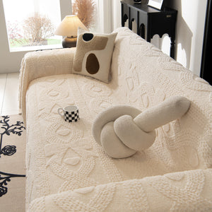 Soft Plush Fleece Throw Blanket for Couch Solid Cute Warm Couch Cover Blanket for Winter