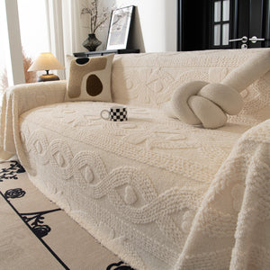 Soft Plush Fleece Throw Blanket for Couch Solid Cute Warm Couch Cover Blanket for Winter