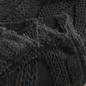 Soft Plush Fleece Throw Blanket for Couch Solid Cute Warm Couch Cover Blanket for Winter