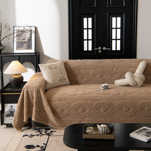 Soft Plush Fleece Throw Blanket for Couch Solid Cute Warm Couch Cover Blanket for Winter