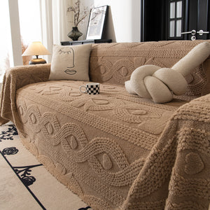 Soft Plush Fleece Throw Blanket for Couch Solid Cute Warm Couch Cover Blanket for Winter