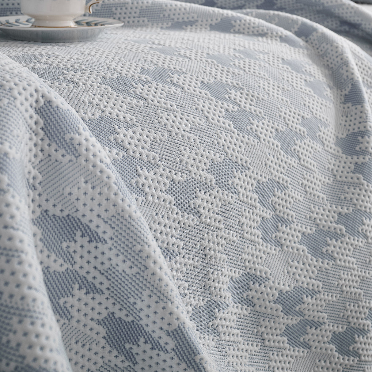 Houndstooth Non Slip Sofa Covers for Sofas Luxury Extra Large Blanket to Cover Couch