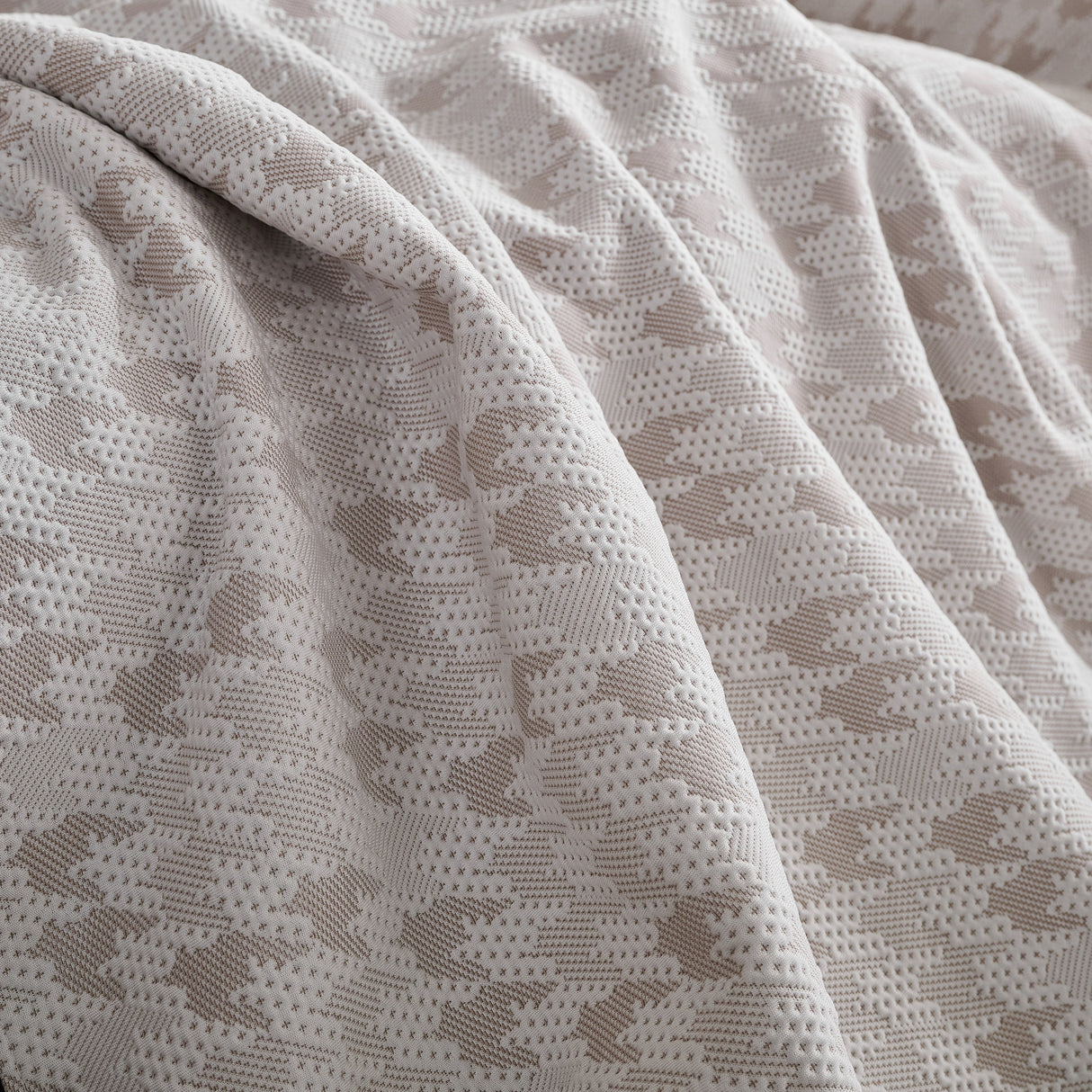 Houndstooth Non Slip Sofa Covers for Sofas Luxury Extra Large Blanket to Cover Couch