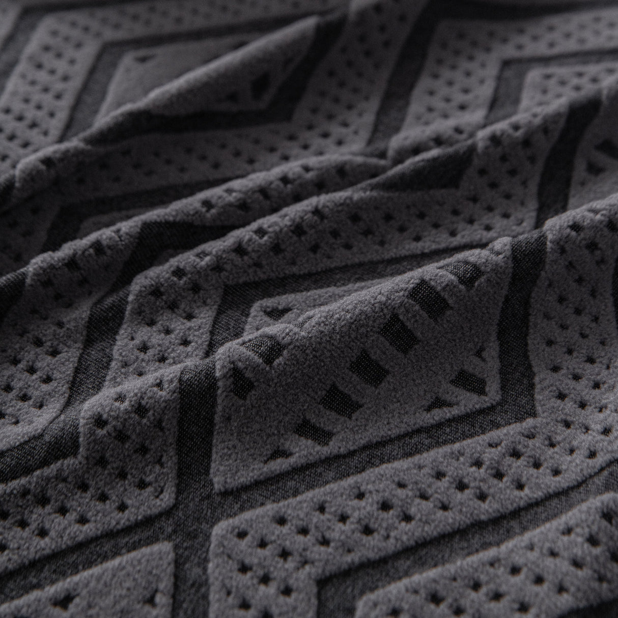 Modern Geometric Jacquard Sofa Slipcover, High Stretch 1-Piece Textured Couch Cover