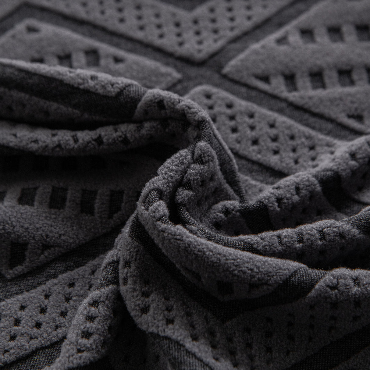 Modern Geometric Jacquard Sofa Slipcover, High Stretch 1-Piece Textured Couch Cover