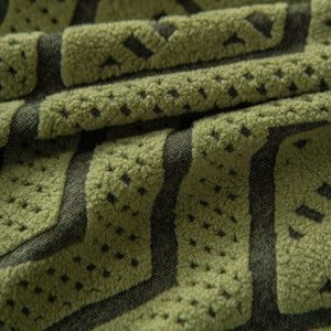 Modern Geometric Jacquard Sofa Slipcover, High Stretch 1-Piece Textured Couch Cover