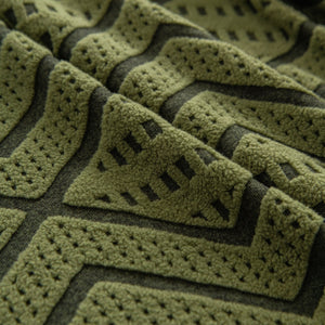 Modern Geometric Jacquard Sofa Slipcover, High Stretch 1-Piece Textured Couch Cover