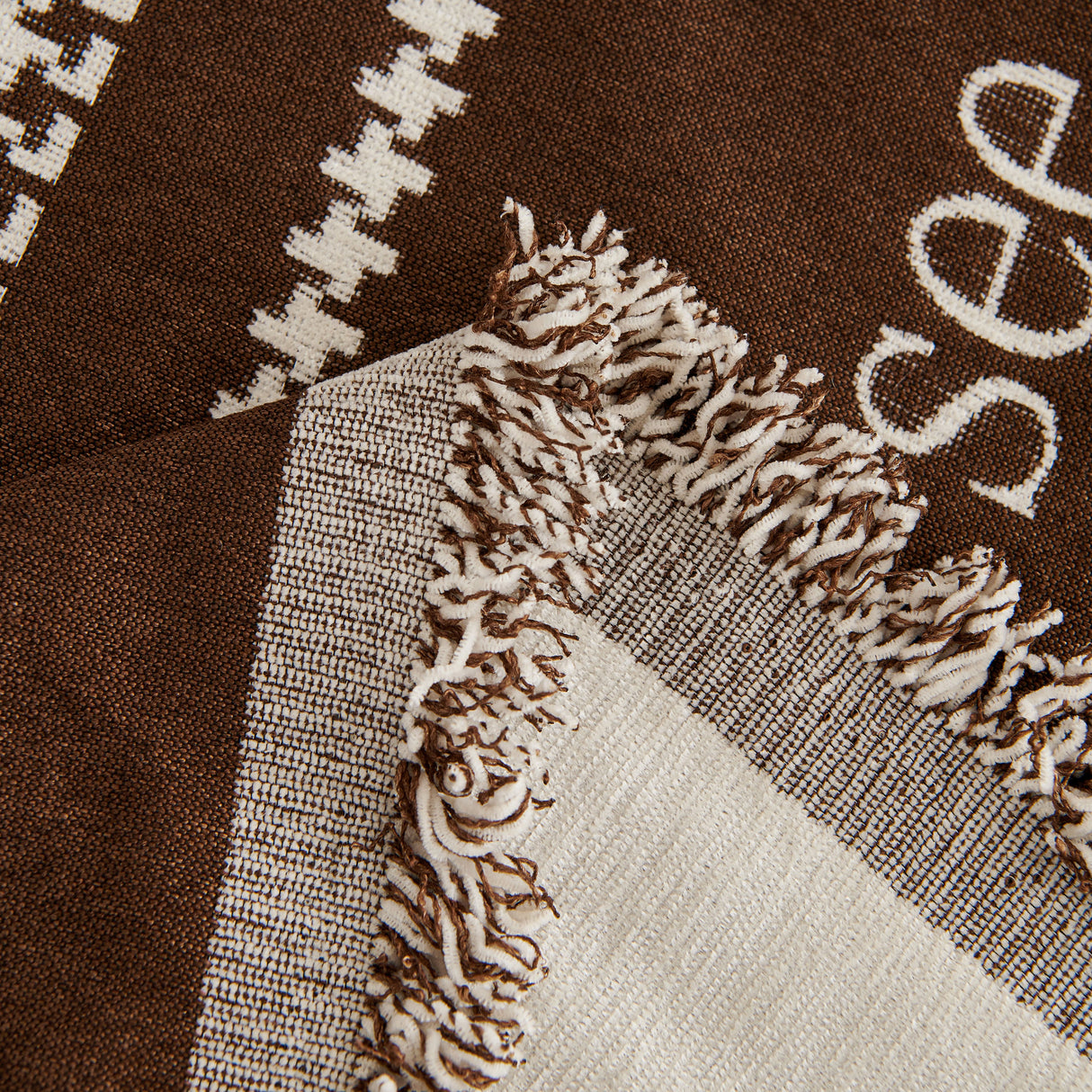 Chenille Houndstooth Couch Cover, Chaise Lounge Blanket Cover, Sectional Couch Scratch Protector