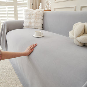 Waterproof Scratch Proof Sofa Protector Throw Blanket, Couch Cover for Pets & Kids