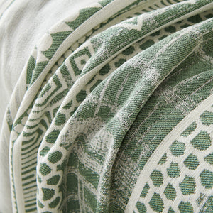 Chenille Sofa Cover Throw Blanket, Boho Geometric Scratch Proof Couch Protector