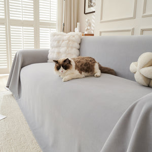 Waterproof Scratch Proof Sofa Protector Throw Blanket, Couch Cover for Pets & Kids