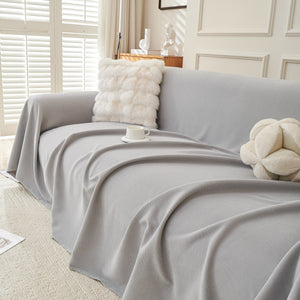 Waterproof Scratch Proof Sofa Protector Throw Blanket, Couch Cover for Pets & Kids