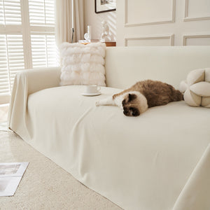 Waterproof Scratch Proof Sofa Protector Throw Blanket, Couch Cover for Pets & Kids