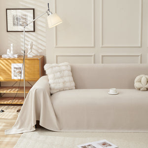 Waterproof Scratch Proof Sofa Protector Throw Blanket, Couch Cover for Pets & Kids