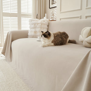 Waterproof Scratch Proof Sofa Protector Throw Blanket, Couch Cover for Pets & Kids