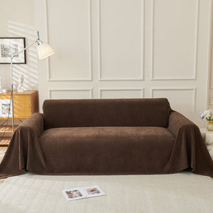 Waterproof Scratch Proof Sofa Protector Throw Blanket, Couch Cover for Pets & Kids