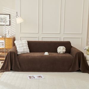 Waterproof Scratch Proof Sofa Protector Throw Blanket, Couch Cover for Pets & Kids