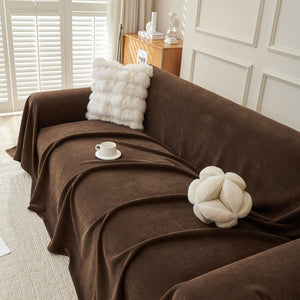 Waterproof Scratch Proof Sofa Protector Throw Blanket, Couch Cover for Pets & Kids